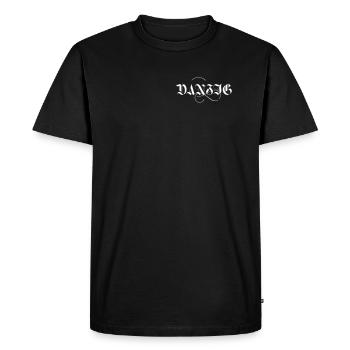 DANZIG - T-shirt Premium bio Homme - noir - Devant - Nico (187cm)
