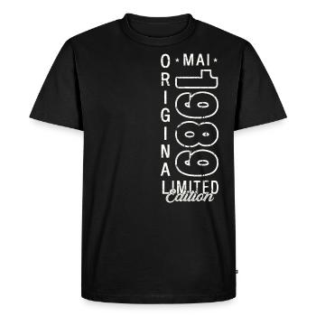 Date de naissance 1989 Mai 1989 Millésime 1989 Légende 89 - T-shirt Premium bio Homme - noir - Devant - Nico (187cm)
