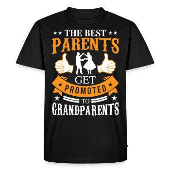 Les meilleurs parents - T-shirt Premium bio Homme - noir - Devant - Nico (187cm)