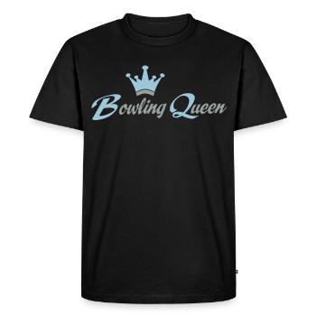 bowling - T-shirt Premium bio Homme - noir - Devant - Nico (187cm)