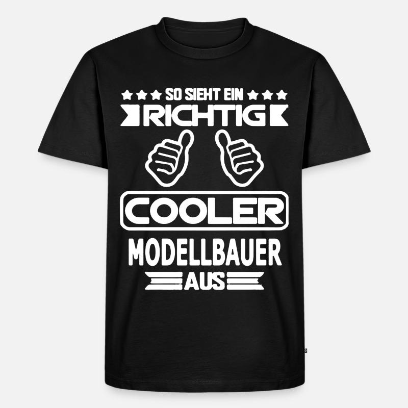 RC Modellbau massstab Modell Hobby - Männer Premium Bio T-Shirt - Schwarz