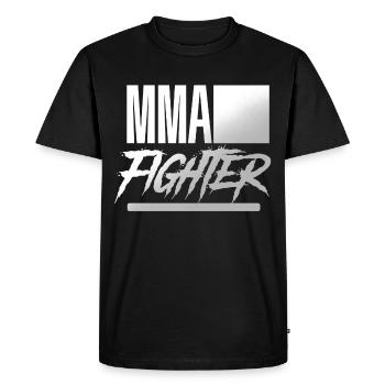 MMA Fighter - Men's Premium Organic T-Shirt - black - Front - Nico (187cm)