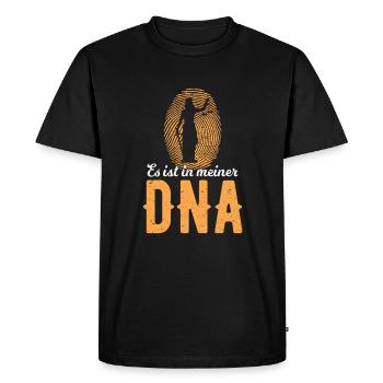 Justice DNA Justice Justice Lawyer Judge - Men's Premium Organic T-Shirt - black - Front - Nico (187cm)
