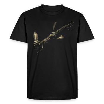 Guitarist - T-shirt Premium bio Homme - noir - Devant - Nico (187cm)