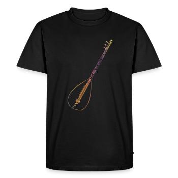 Turkish music - Men's Premium Organic T-Shirt - black - Front - Nico (187cm)
