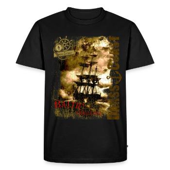 DarssCoast - Baltic Challenge - Men's Premium Organic T-Shirt - black - Front - Nico (187cm)
