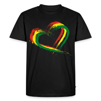 Bolivie - T-shirt Premium bio Homme - noir - Devant - Nico (187cm)