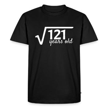 11 birthday - 11 years old - Men's Premium Organic T-Shirt - black - Front - Nico (187cm)