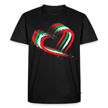 Lebanon - Men's Premium Organic T-Shirt - black - Front - Nico (187cm)