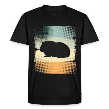 Cobayes - T-shirt Premium bio Homme - noir - Devant - Nico (187cm)