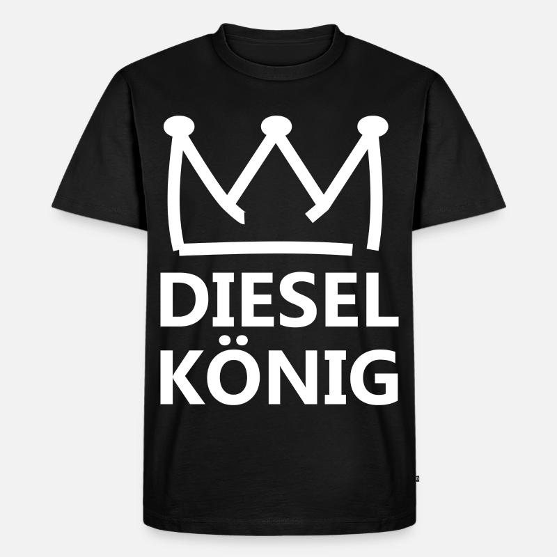 Diesel King - Men's Premium Organic T-Shirt - black