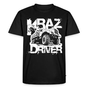 Pilote Kraz - T-shirt Premium bio Homme - noir - Devant - Nico (187cm)