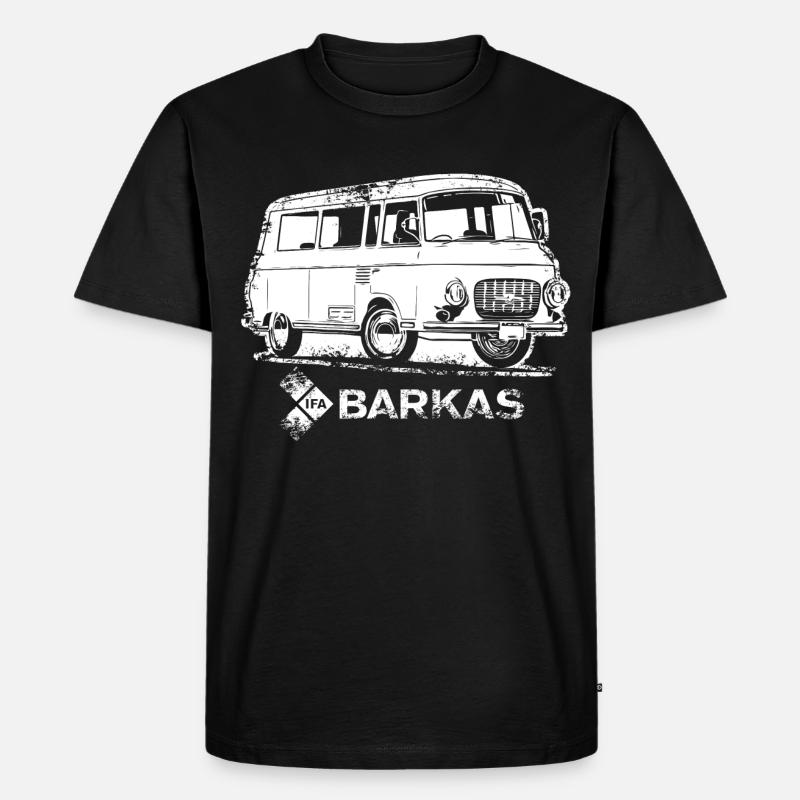 Barkas - B1000 - Männer Premium Bio T-Shirt - Schwarz