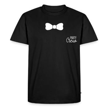 Bachelor Party Party Crew - Men's Premium Organic T-Shirt - black - Front - Nico (187cm)