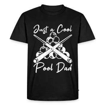 Cool Pool Daddy - T-shirt Premium bio Homme - noir - Devant - Nico (187cm)