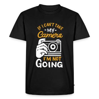 Photography Joke - Men's Premium Organic T-Shirt - black - Front - Nico (187cm)