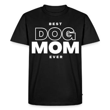 Meilleure Maman Chien - T-shirt Premium bio Homme - noir - Devant - Nico (187cm)