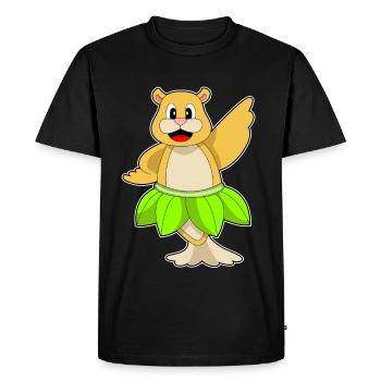 Danse ballerine des phoques - T-shirt Premium bio Homme - noir - Devant - Nico (187cm)