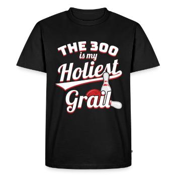 Le 300 est mon Graal le plus sacré - T-shirt Premium bio Homme - noir - Devant - Nico (187cm)