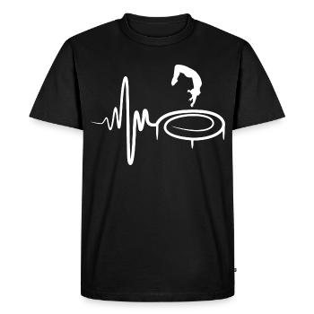 Trampoline Enfant - T-shirt Premium bio Homme - noir - Devant - Nico (187cm)