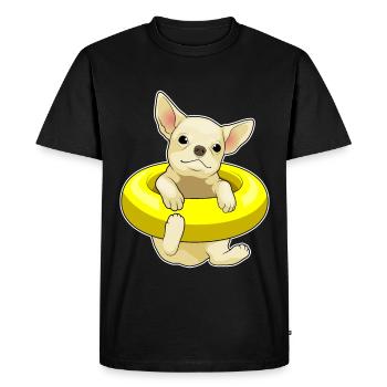 Été de la piscine à Chihuahua - T-shirt Premium bio Homme - noir - Devant - Nico (187cm)
