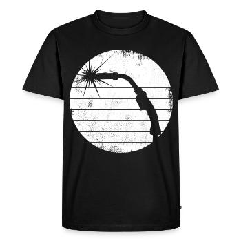 Sketch welding rod - Men's Premium Organic T-Shirt - black - Front - Nico (187cm)