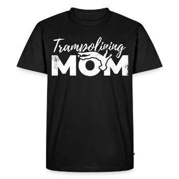 Trampoline Jumper Maman - T-shirt Premium bio Homme - noir - Devant - Nico (187cm)