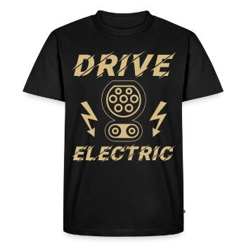 Entraînement électrique CCS Combo 2 Supercharge Elektro - T-shirt Premium bio Homme - noir - Devant - Nico (187cm)