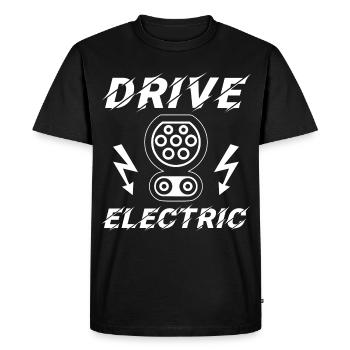 Entraînement électrique CCS Combo 2 Supercharge Elektro - T-shirt Premium bio Homme - noir - Devant - Nico (187cm)