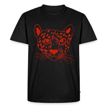 Leff Jeopardy - T-shirt Premium bio Homme - noir - Devant - Nico (187cm)