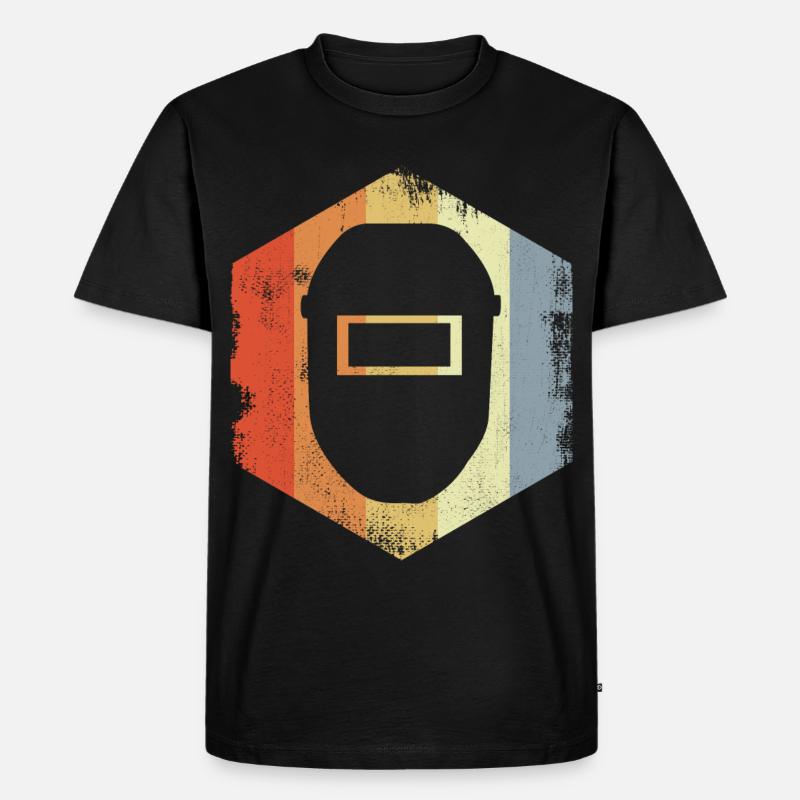 Schweißhelm - Männer Premium Bio T-Shirt - Schwarz
