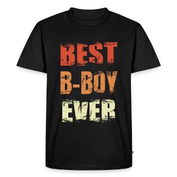 Meilleur B-Boy de tous les temps - T-shirt Premium bio Homme - noir - Devant - Nico (187cm)