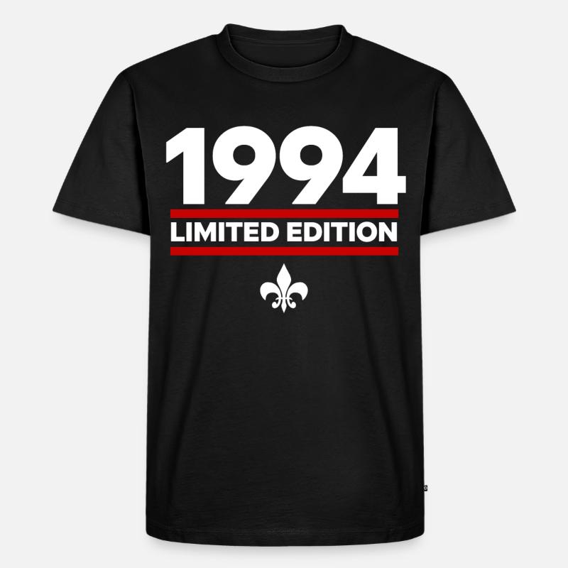 1994 Limited Edition - Männer Premium Bio T-Shirt - Schwarz