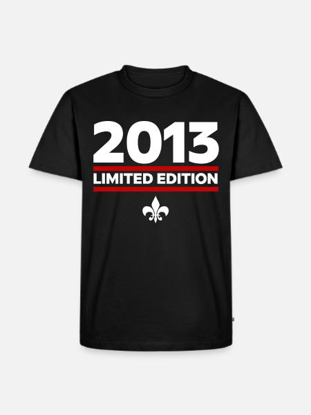 2013 Limited Edition - Men's Premium Organic T-Shirt - black
