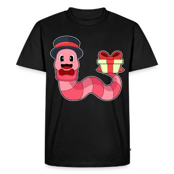Forfait Worm Groom Mariage - T-shirt Premium bio Homme - noir - Devant - Nico (187cm)