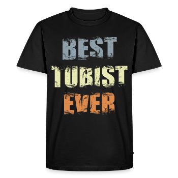 Best Tuba Player - Men's Premium Organic T-Shirt - black - Front - Nico (187cm)