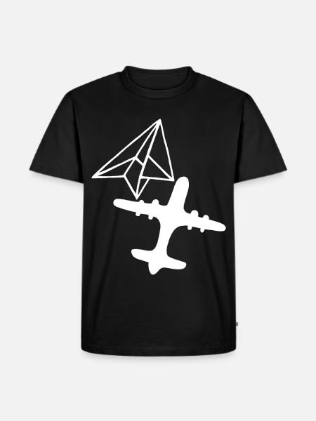 Dream of Greatness (White) - Men's Premium Organic T-Shirt - black