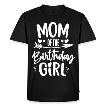 Cadeau d’anniversaire de la mère de la fille d’anniversaire de la maman de l’anniversaire - T-shirt Premium bio Homme - noir - Devant - Nico (187cm)