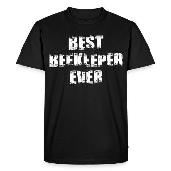 Apiculteurs drôles - T-shirt Premium bio Homme - noir - Devant - Nico (187cm)