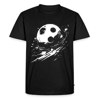 Bowls - Men's Premium Organic T-Shirt - black - Front - Nico (187cm)