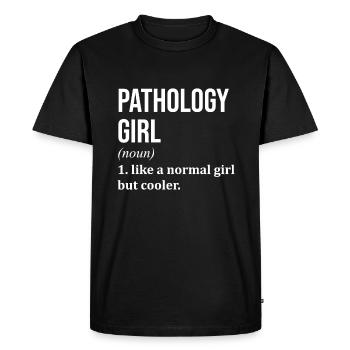 Pathologie Pathologie Pathologie - T-shirt Premium bio Homme - noir - Devant - Nico (187cm)