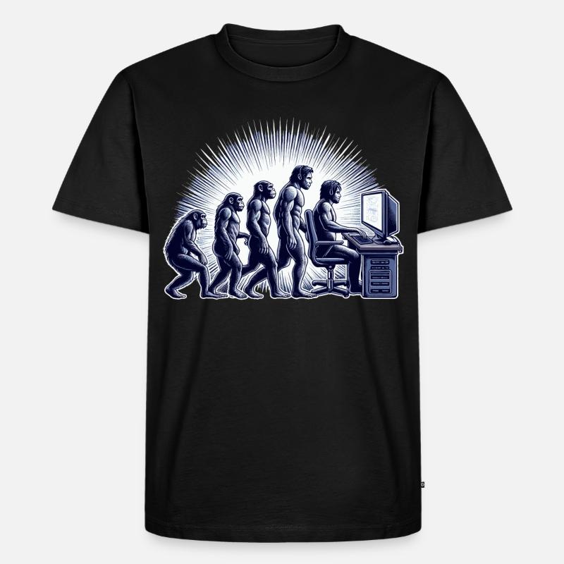 ÉVOLUTION DU JEU - T-shirt Premium bio Homme - noir
