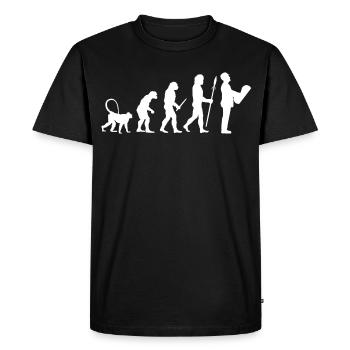 Le développement d’un architecte - T-shirt Premium bio Homme - noir - Devant - Nico (187cm)