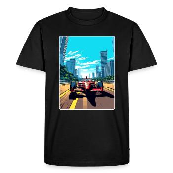 Sao Paulo Circuit Motorsport Race Brazil Travel - Men's Premium Organic T-Shirt - black - Front - Nico (187cm)