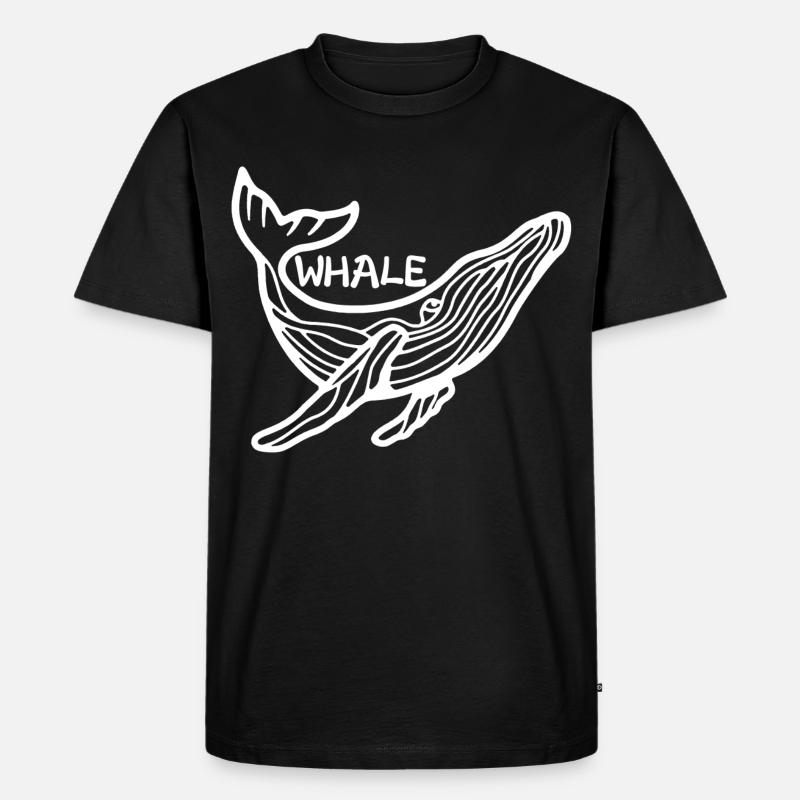Le géant des mers - T-shirt Premium bio Homme - noir