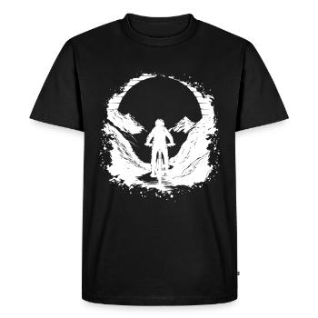Vtt - T-shirt Premium bio Homme - noir - Devant - Nico (187cm)