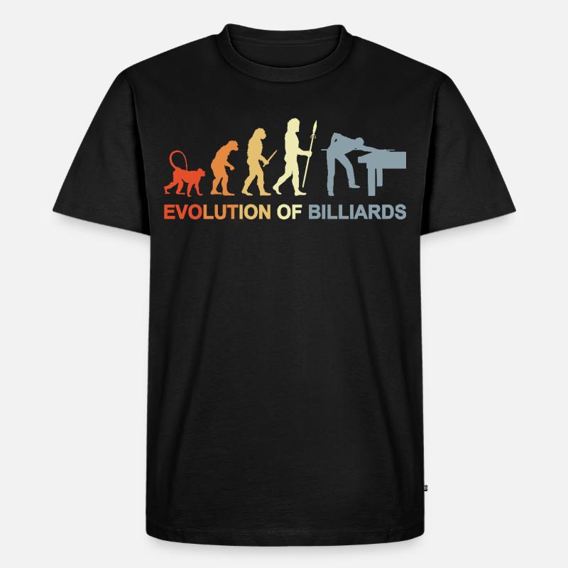 Billard Evolution - T-shirt Premium bio Homme - noir