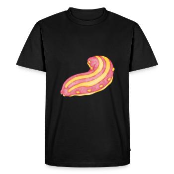 Curieuse concombre de mer - T-shirt Premium bio Homme - noir - Devant - Nico (187cm)
