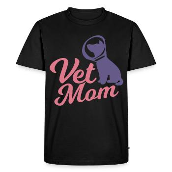 Veterinary Mother - Men's Premium Organic T-Shirt - black - Front - Nico (187cm)
