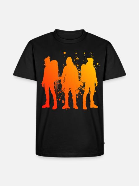 Bouldering Climbers Boulder Women Men - Men's Premium Organic T-Shirt - black